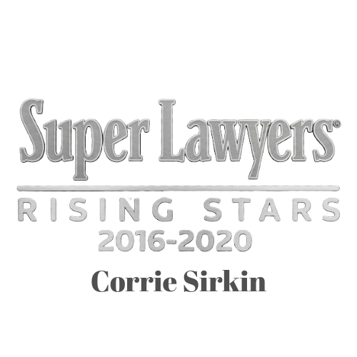 Super Lawyers Rising Stars Corrie Sirkin
