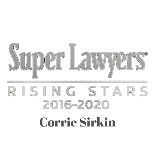 Super Lawyers Rising Stars Corrie Sirkin